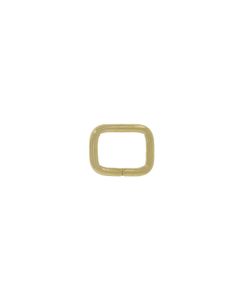 Anello rettangolare in ottone 20 mm - SEI 857B